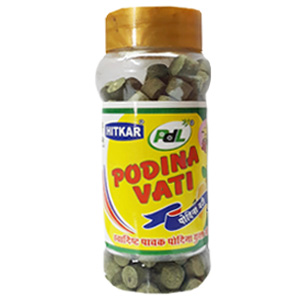 Online Shopping India, Ayurvedic Churan Goli, Pudina Vati Bottle, PDL Hitkar,