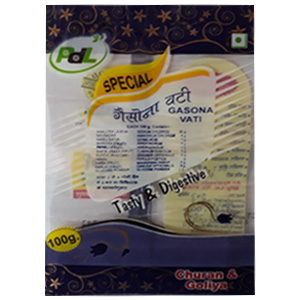 Online Shopping India, Ayurvedic Churan Goli, Gasona Vati Pouch, PDL Hitkar,