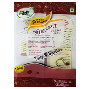 Online Shopping India, Ayurvedic Churan Goli, Jeera Vati Pouch, PDL Hitkar,