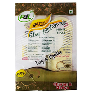 Online Shopping India, Ayurvedic Churan Goli, Hing Tikya Pouch, PDL Hitkar,